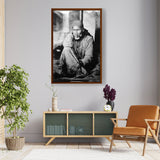 Picasoul - Artist - Sai Baba Of Shirdi Original Im - Framed Canvas