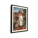 Shirdi Sai Baba With Devotees - WALL MOUNT FRAME
