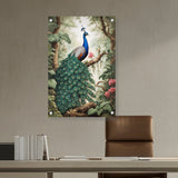 Picasoul - Artist - Peacock - Acrylic Wall Photo