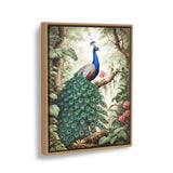 Peacock - FLOATING FRAME