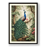 Peacock - WALL MOUNT FRAME