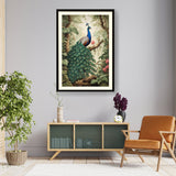 Peacock - WALL MOUNT FRAME