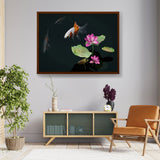 Picasoul - Artist - A Tranquil Garden - Framed Canvas