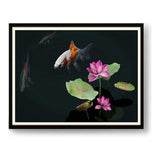 A Tranquil Garden - Framed Wall Art