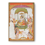 Rama And Sita - FLOATING FRAME