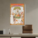 Picasoul - Artist - Rama And Sita - FLOATING FRAME