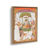 Rama And Sita - FLOATING FRAME