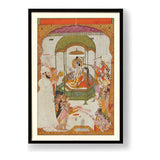 Rama And Sita - WALL MOUNT FRAME