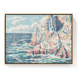 The Sea At Camaret - FLOATING FRAME