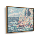 The Sea At Camaret - FLOATING FRAME