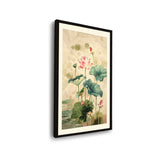 Pink Lotus Flower - WALL MOUNT FRAME