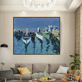 Picasoul - Artist - Holiday On The Hudson - FLOATING FRAME