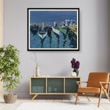 Holiday On The Hudson - WALL MOUNT FRAME
