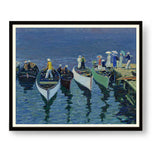 Holiday On The Hudson - WALL MOUNT FRAME