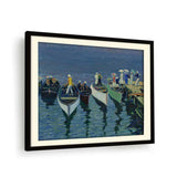 Holiday On The Hudson - WALL MOUNT FRAME