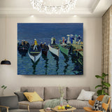 Picasoul - Artist - Holiday On The Hudson - Wall Canvas