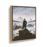 Wanderer Above The Sea Of Fog - FLOATING FRAME