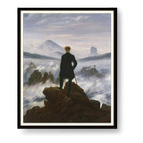 Wanderer Above The Sea Of Fog - WALL MOUNT FRAME