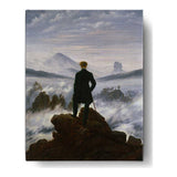 Wanderer Above The Sea Of Fog - Wall Canvas