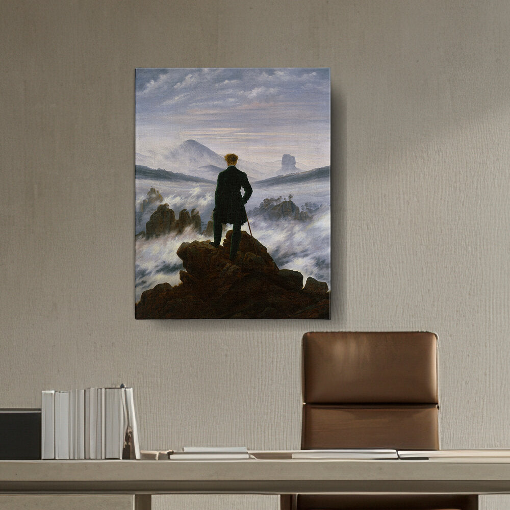 Picasoul - Artist - Wanderer Above The Sea Of Fog - Wall Canvas