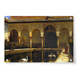 A Court In The Alhambra - Acrylic Wall Photo