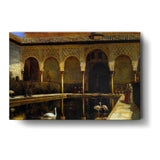 A Court In The Alhambra - Wall Canvas