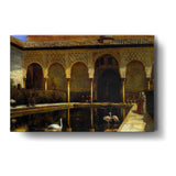 A Court In The Alhambra - Wall Canvas