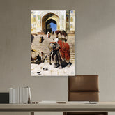 Picasoul - Artist - Royal Elephant At The Gateway - Acrylic Wall Photo