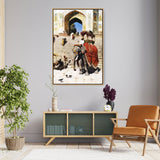 Royal Elephant At The Gateway - FLOATING FRAME