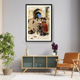 Royal Elephant At The Gateway - WALL MOUNT FRAME