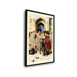 Royal Elephant At The Gateway - WALL MOUNT FRAME