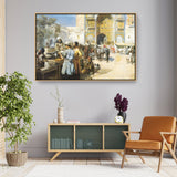 An Open??Air Restaurant - FLOATING FRAME