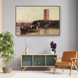 The Abandoned Tower - FLOATING FRAME