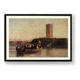 The Abandoned Tower - WALL MOUNT FRAME