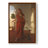 Dancing Girl - Framed Canvas