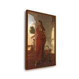 Dancing Girl - Framed Canvas