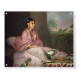 Indian Bibi Jemdanee - Acrylic Wall Photo