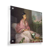 Indian Bibi Jemdanee - Acrylic Wall Photo