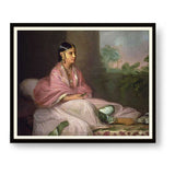 Indian Bibi Jemdanee - WALL MOUNT FRAME