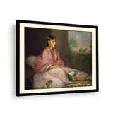 Indian Bibi Jemdanee - WALL MOUNT FRAME