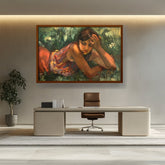 Picasoul - Artist - Gypsy Girl - Framed Canvas