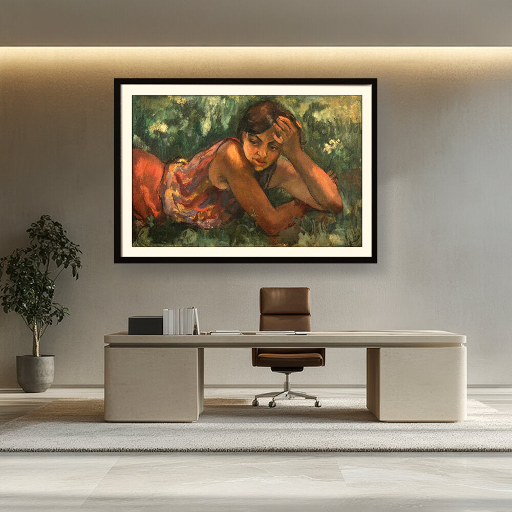 Picasoul - Artist - Gypsy Girl - WALL MOUNT FRAME