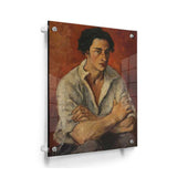 Portrait Of A Young Man - Acrylic Wall Photo