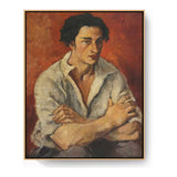 Portrait Of A Young Man - FLOATING FRAME