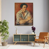 Portrait Of A Young Man - FLOATING FRAME