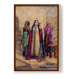 Sufi Women - Framed Canvas