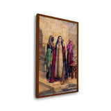 Sufi Women - Framed Canvas
