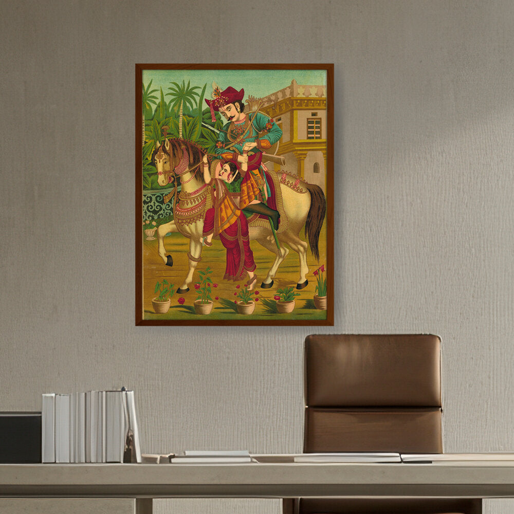 Picasoul - Artist - Subhadara Haran - Framed Canvas