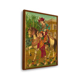 Subhadara Haran - Framed Canvas