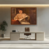 Picasoul - Artist - At Rest Pestonji Bomanjee - Framed Canvas